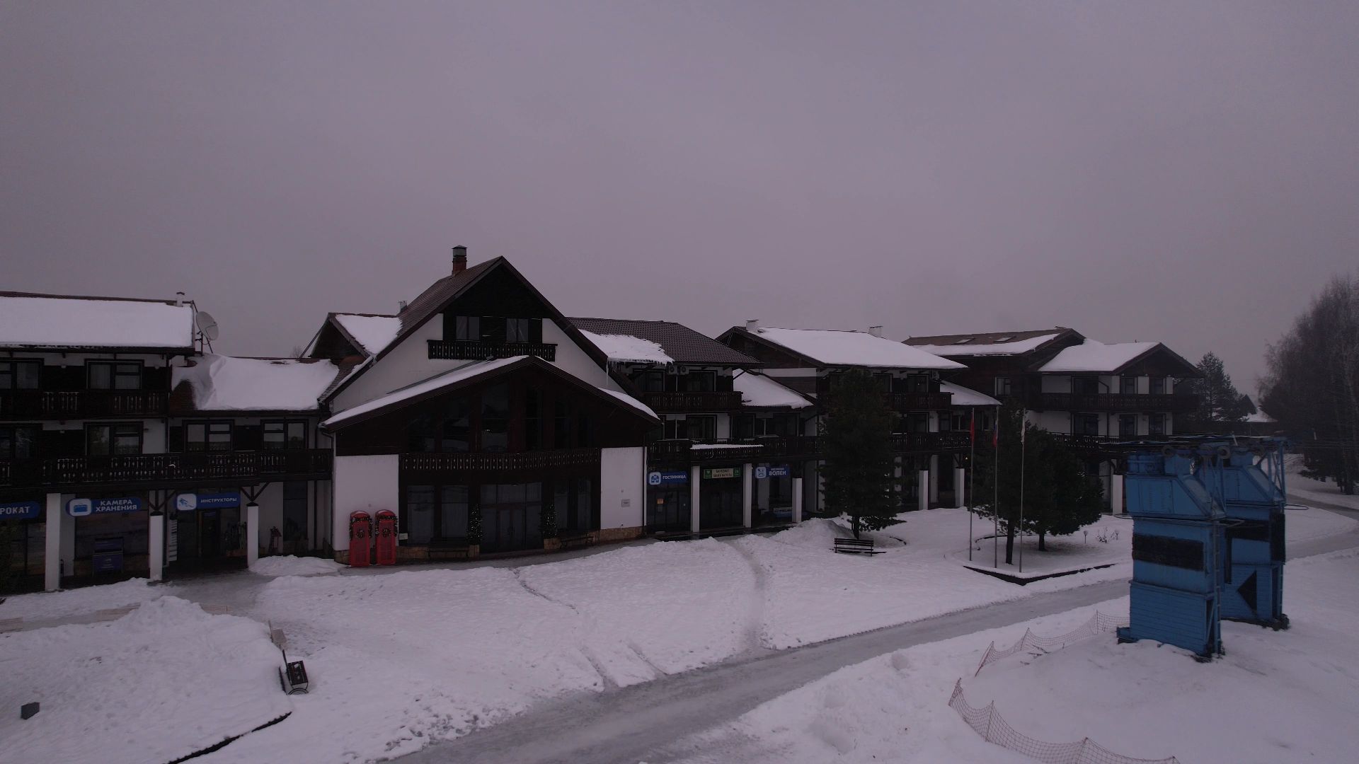 видео с коптера,