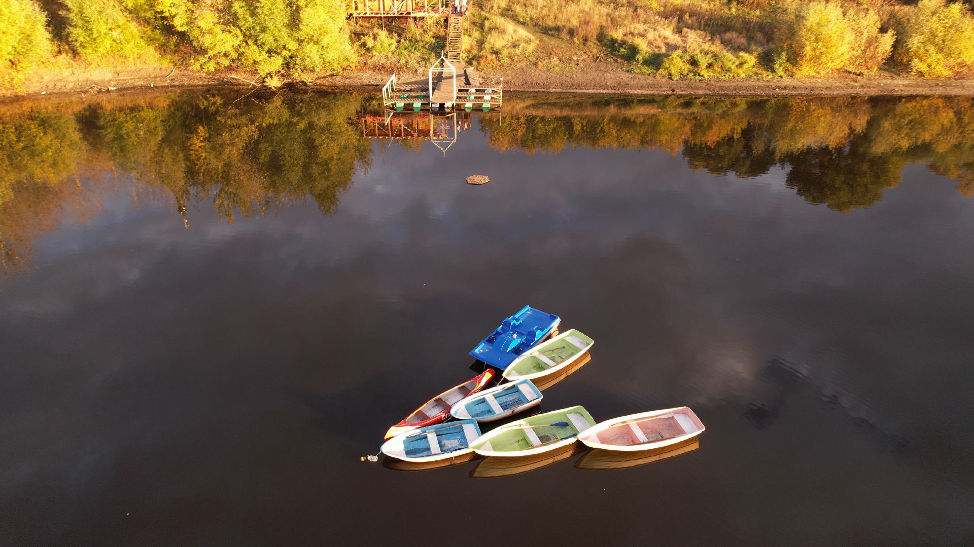 раменское, благоустройство, озеро,видео с коптера,