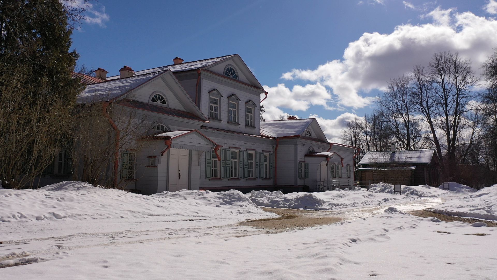 видео с коптера, сергиев посад, усадьба, культура,