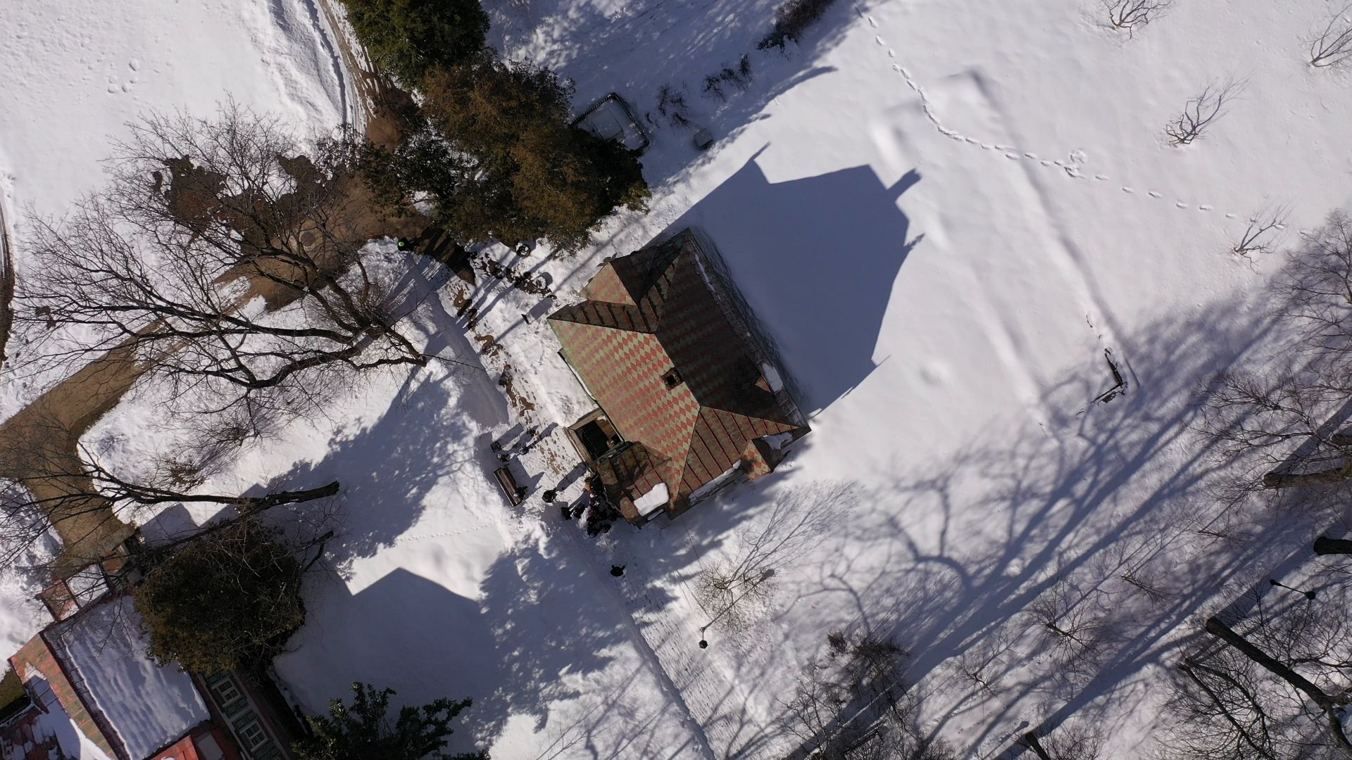 видео с коптера, сергиев посад, усадьба, культура,