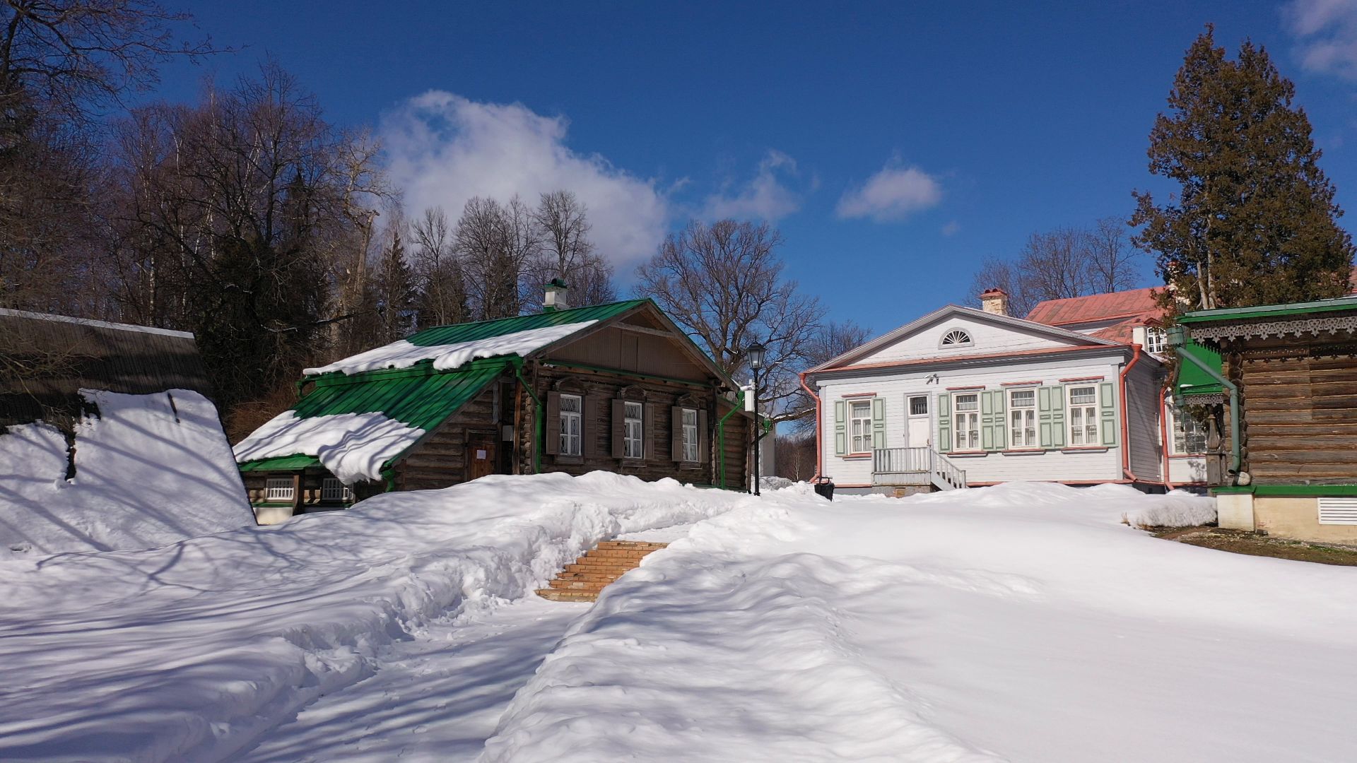 видео с коптера, сергиев посад, усадьба, культура,