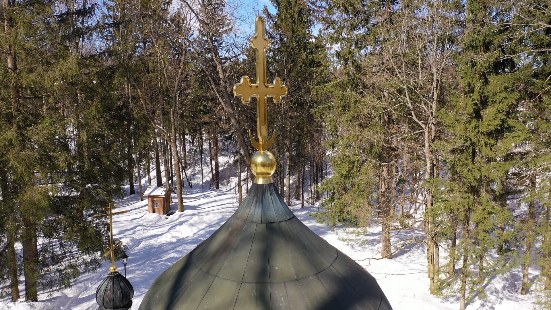 видео с коптера, сергиев посад, усадьба, культура,