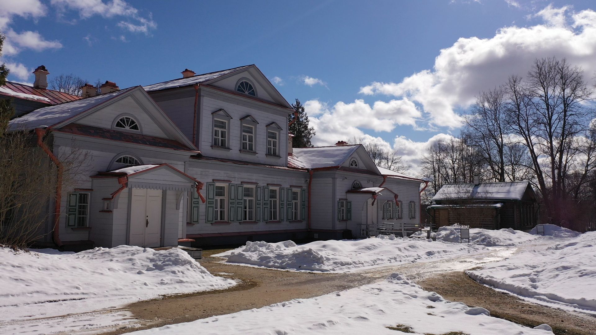 видео с коптера, сергиев посад, усадьба, культура,