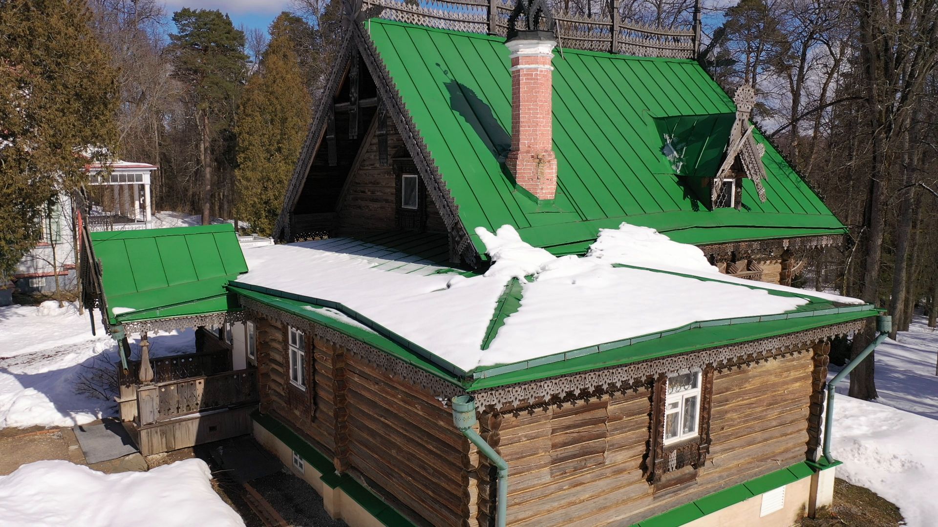 видео с коптера, сергиев посад, усадьба, культура,