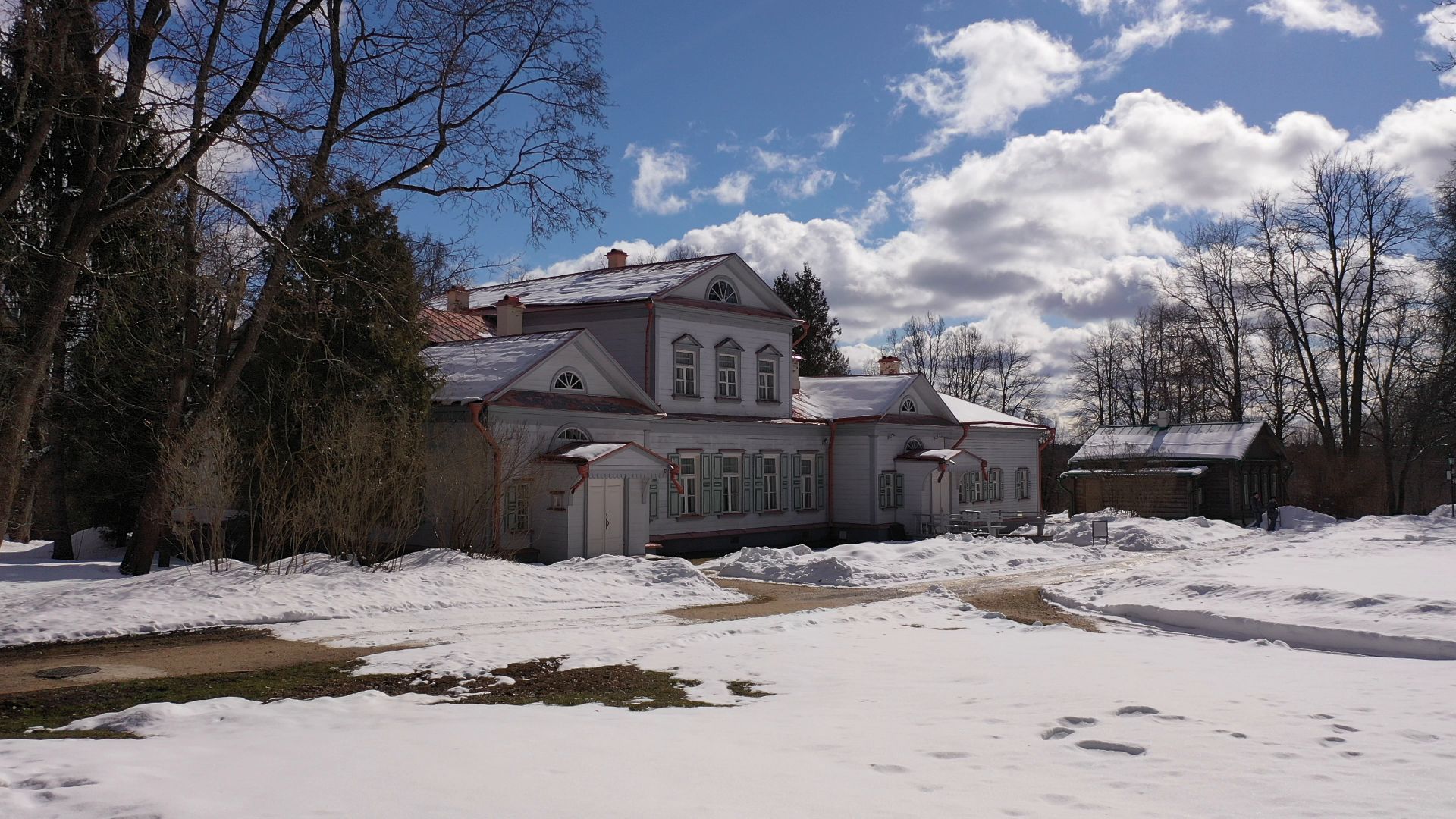 видео с коптера, сергиев посад, усадьба, культура,
