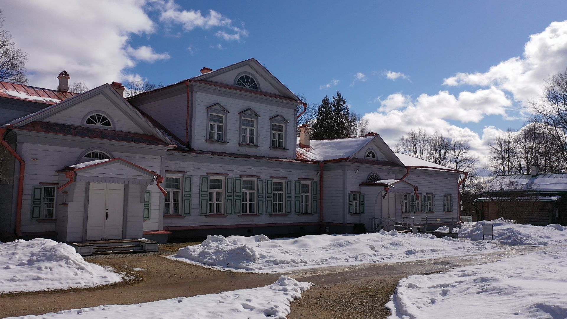 видео с коптера, сергиев посад, усадьба, культура,