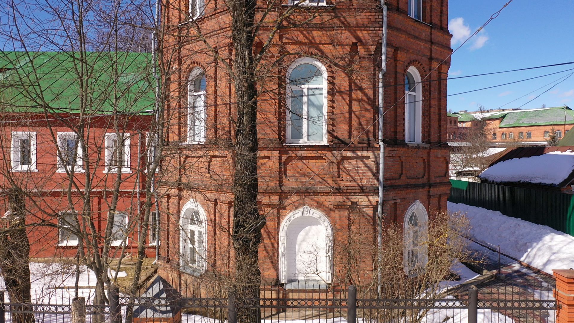 видео с коптера, сергиев посад, благоустройство,