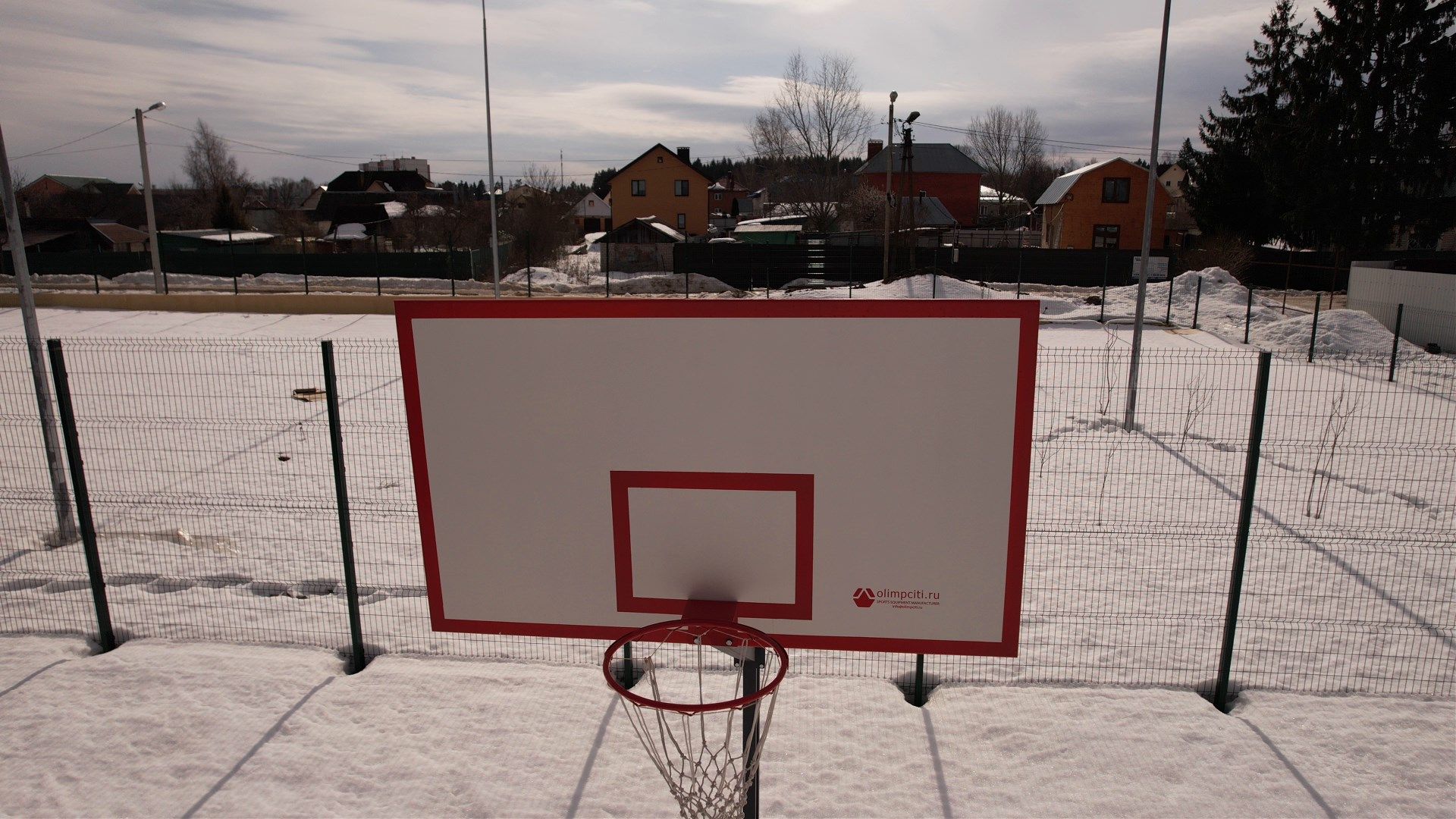 видео с коптера, руза, строительство, школа,