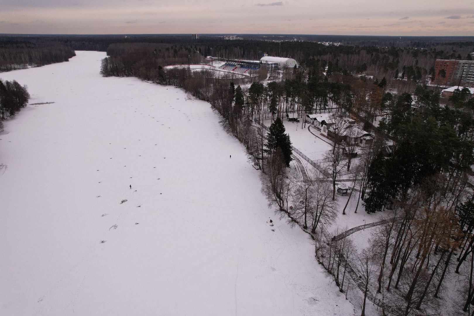 видео с коптера, ногинск, благоустройство,