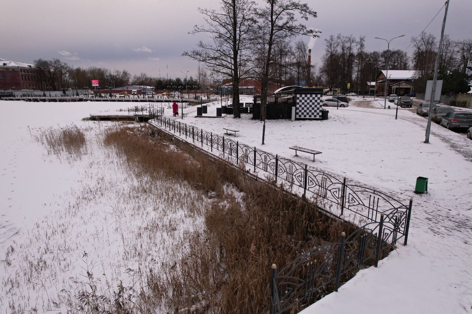 видео с коптера, ногинск, благоустройство,