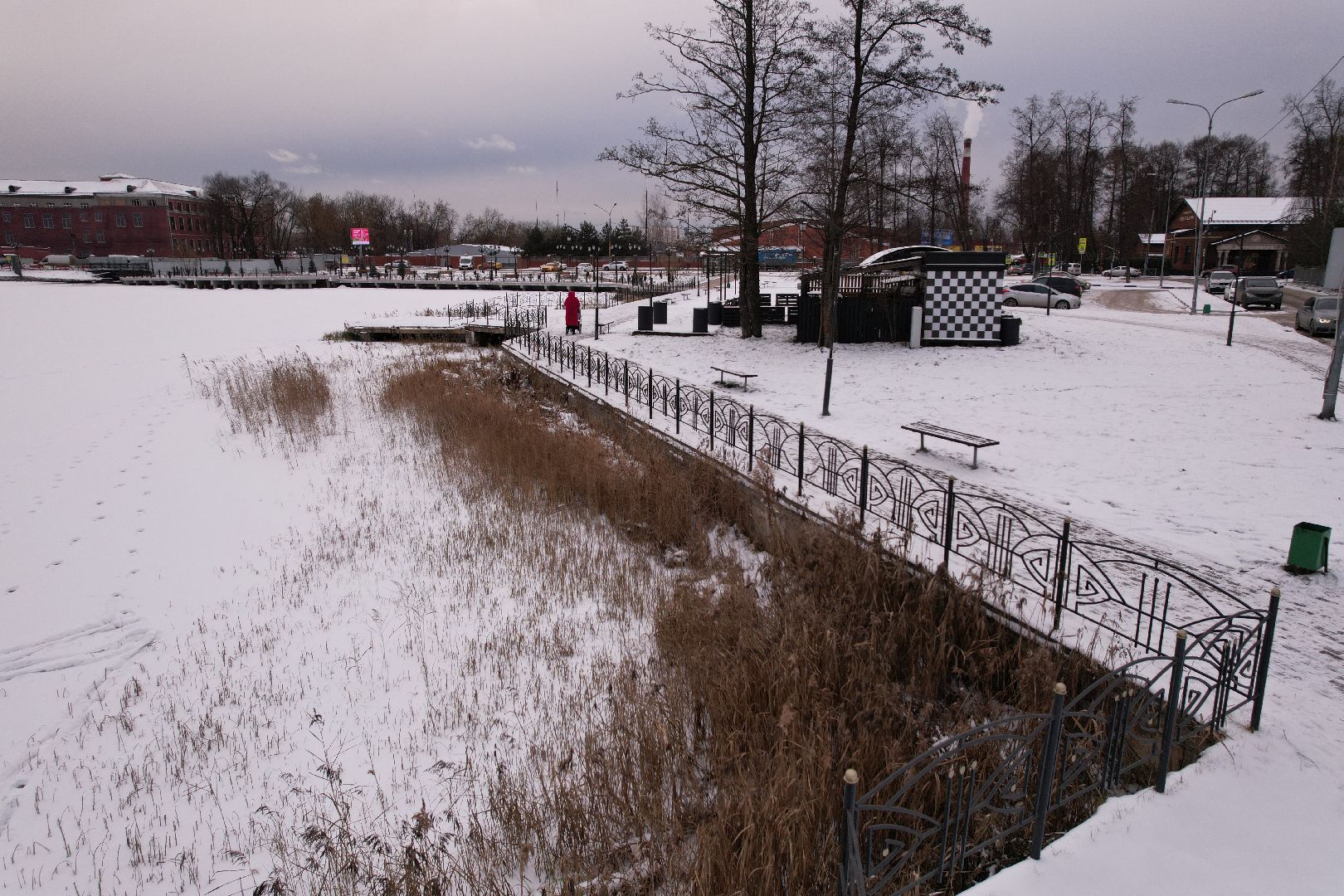 видео с коптера, ногинск, благоустройство,