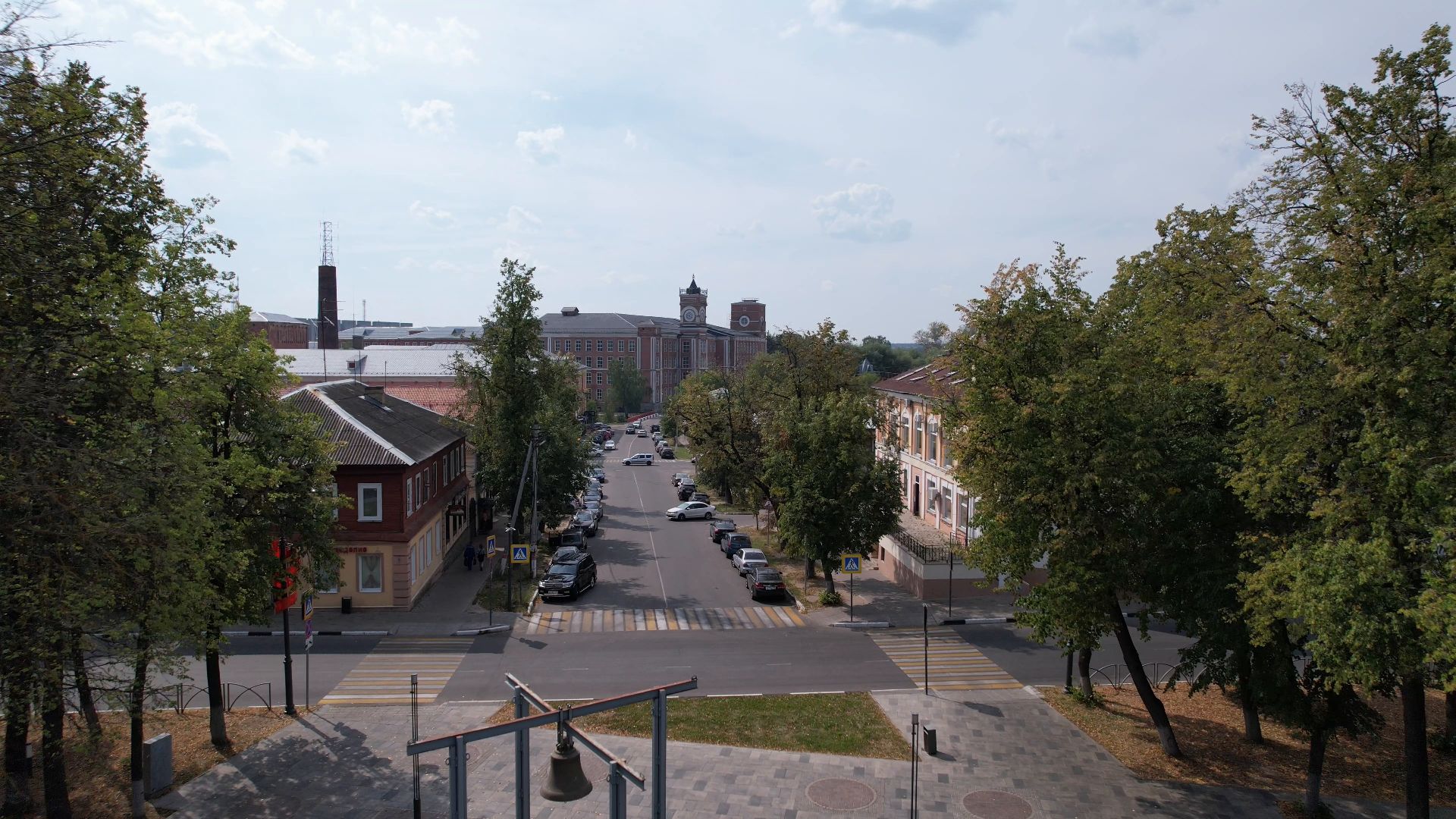 егорьевск, видео с коптера, культура, благоустройство,