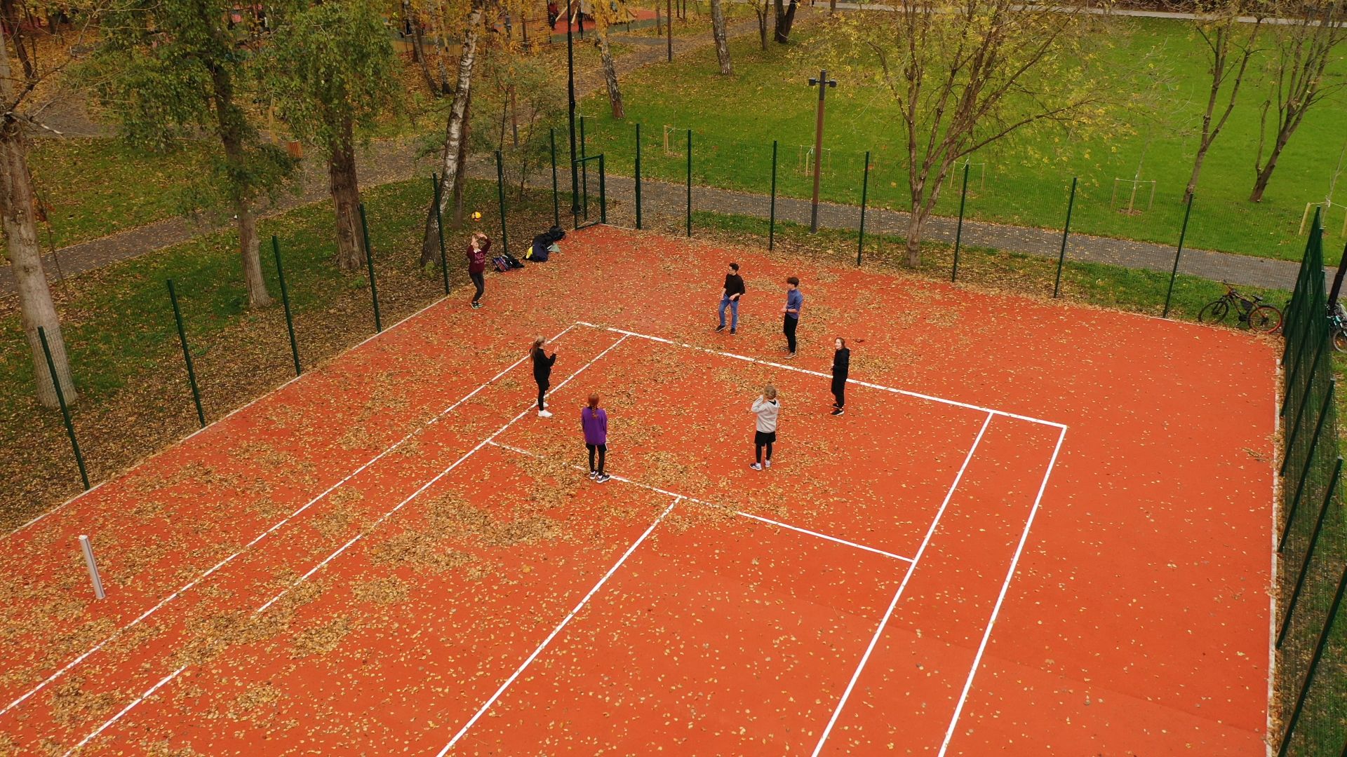 видео с коптера, краснознаменск, одинцово, парки, благоустройство,