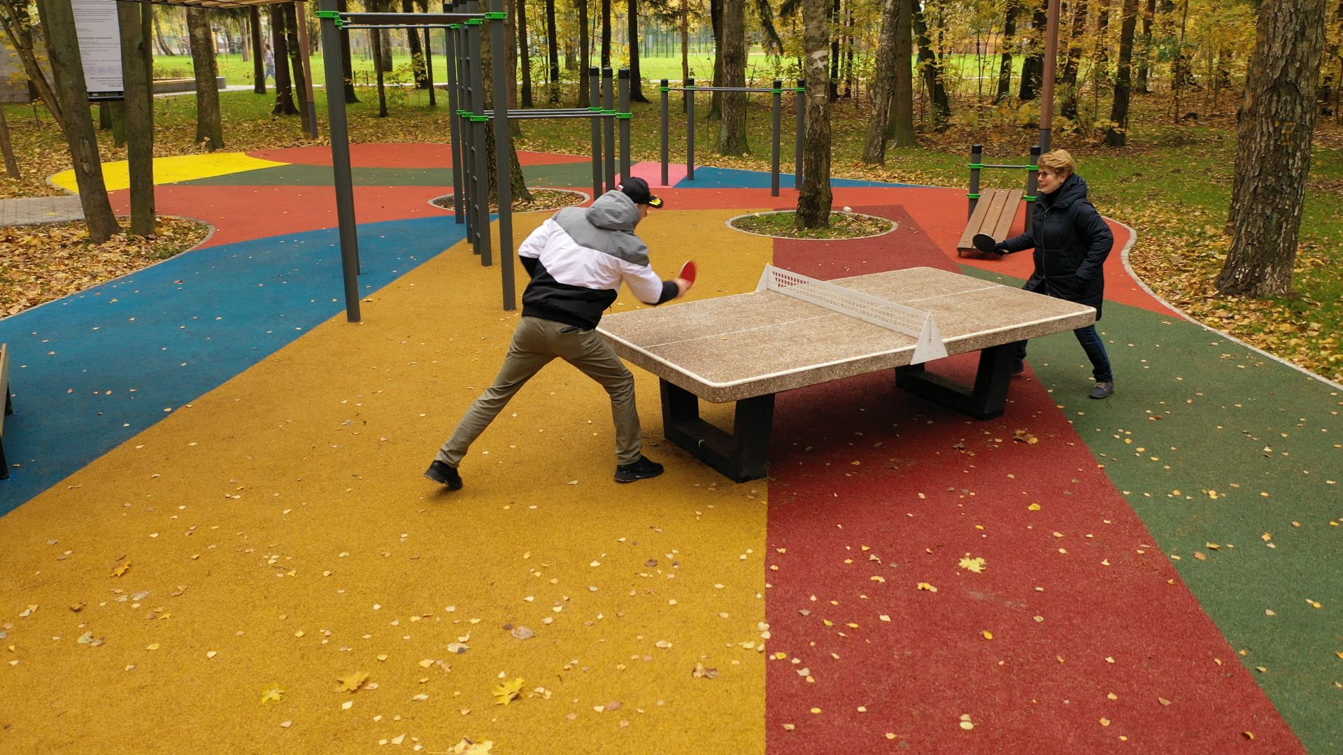 видео с коптера, краснознаменск, одинцово, парки, благоустройство,