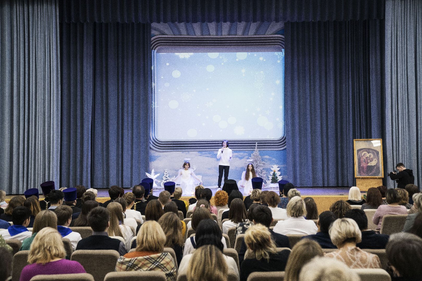 Рождественские чтения, школа 8, Домодедово, Аксий,