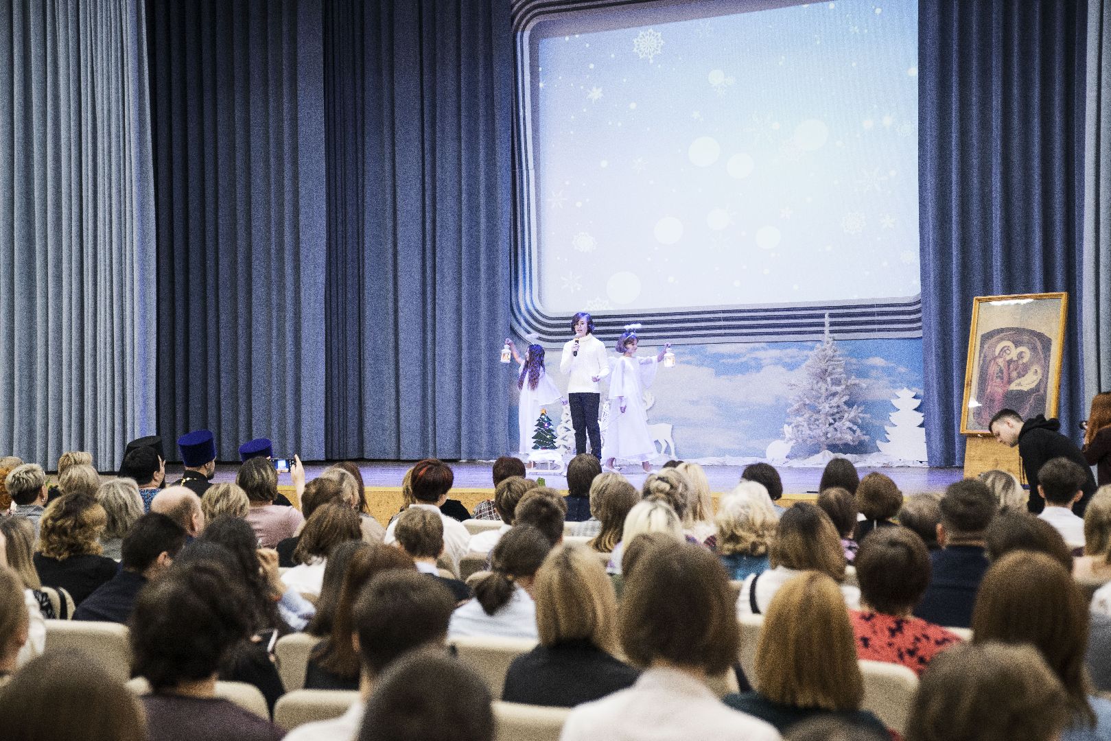 Рождественские чтения, школа 8, Домодедово, Аксий,