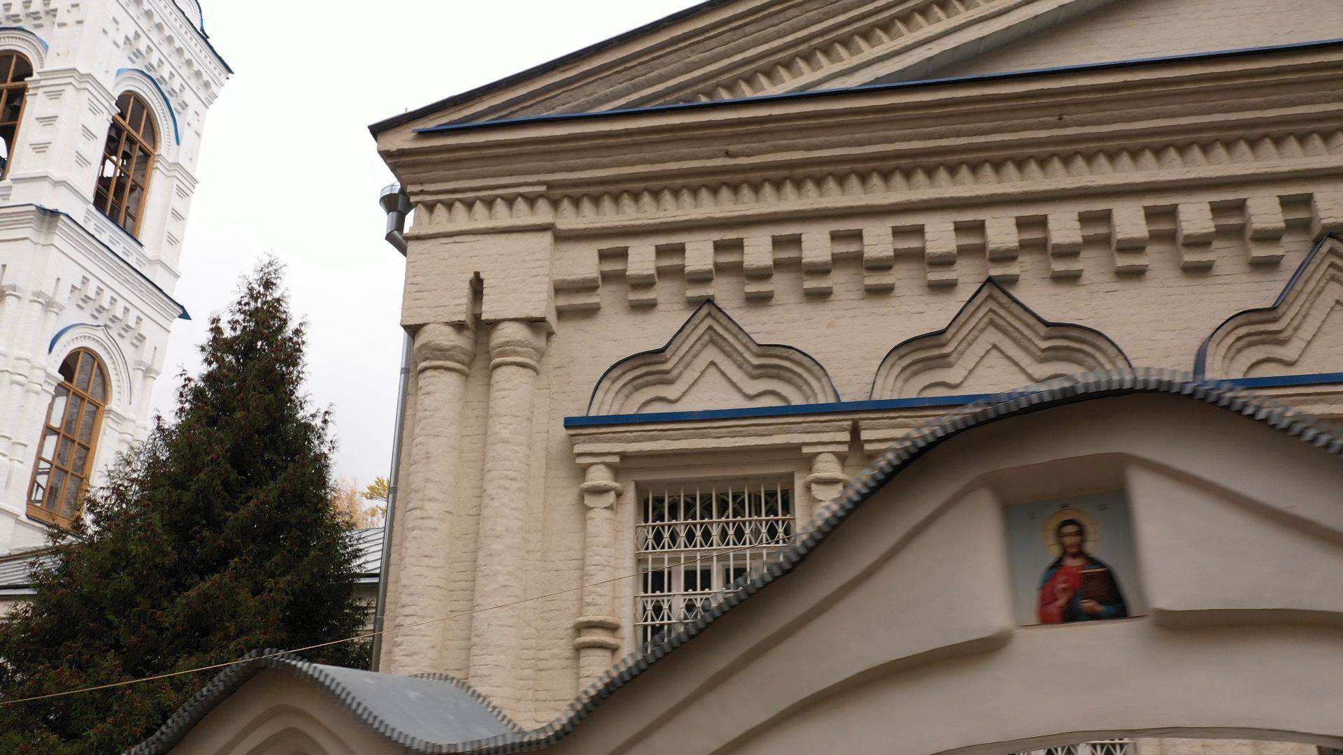 видео с коптера, балашиха, храм, архитектура,