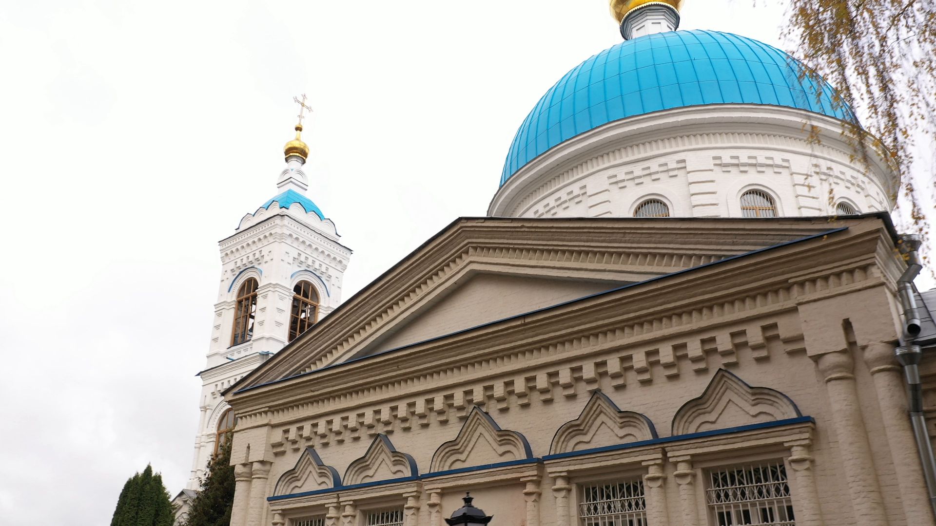 видео с коптера, балашиха, храм, архитектура,