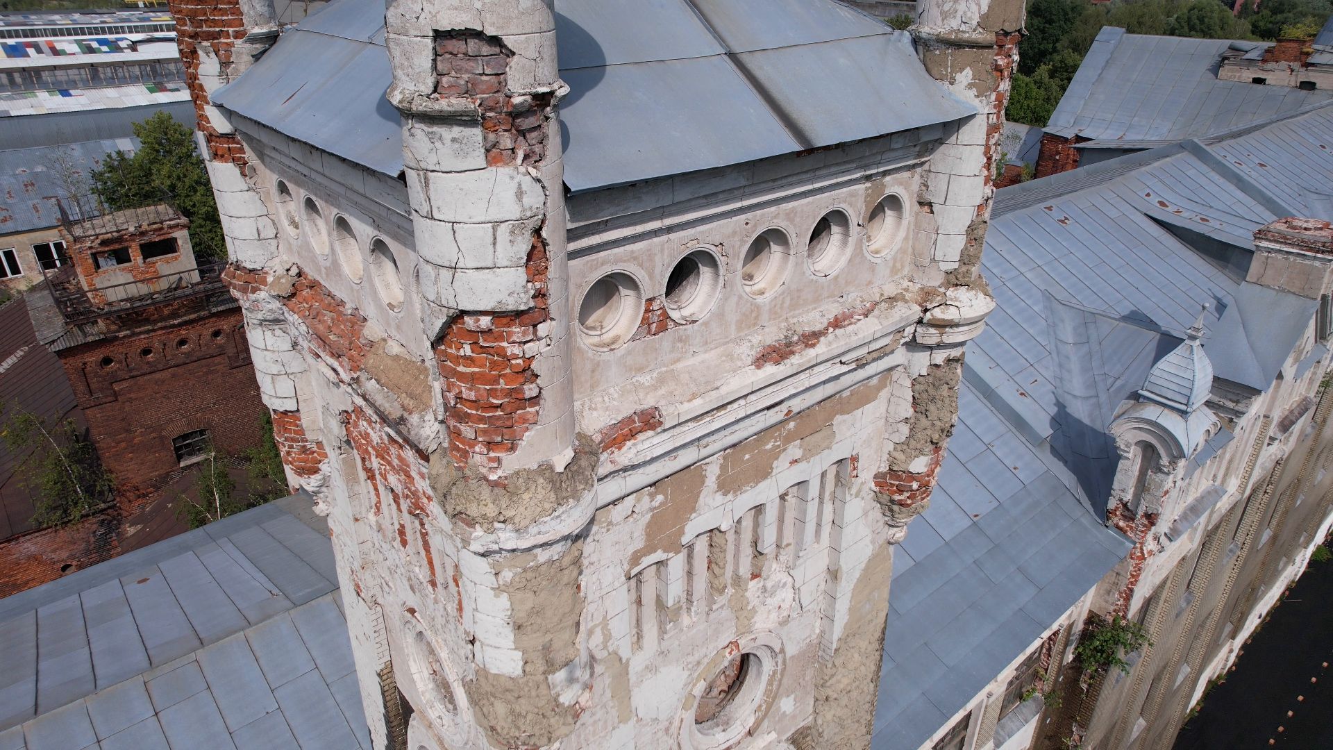 видео с коптера, егорьевск, архитектура,