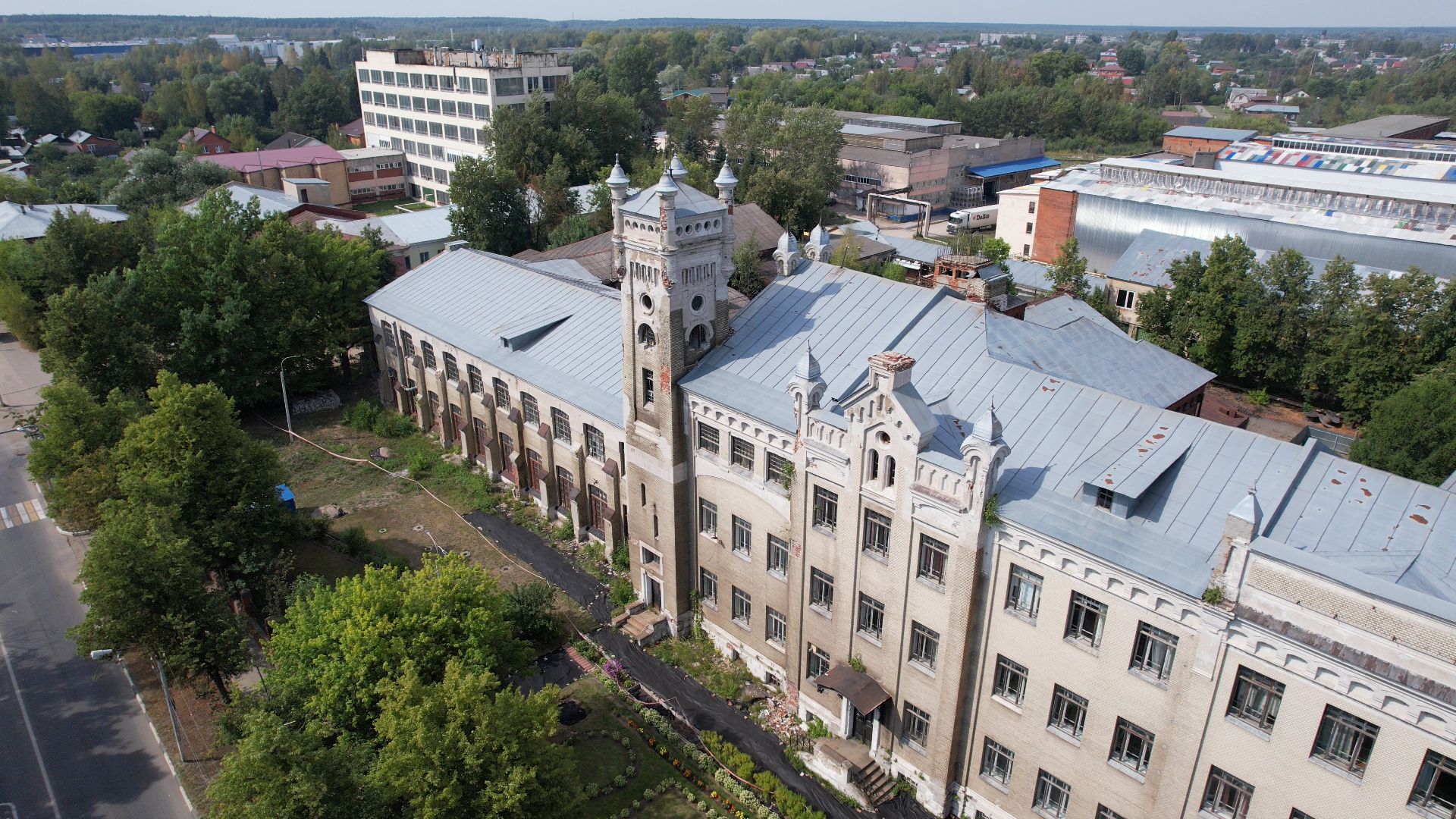видео с коптера, егорьевск, архитектура,