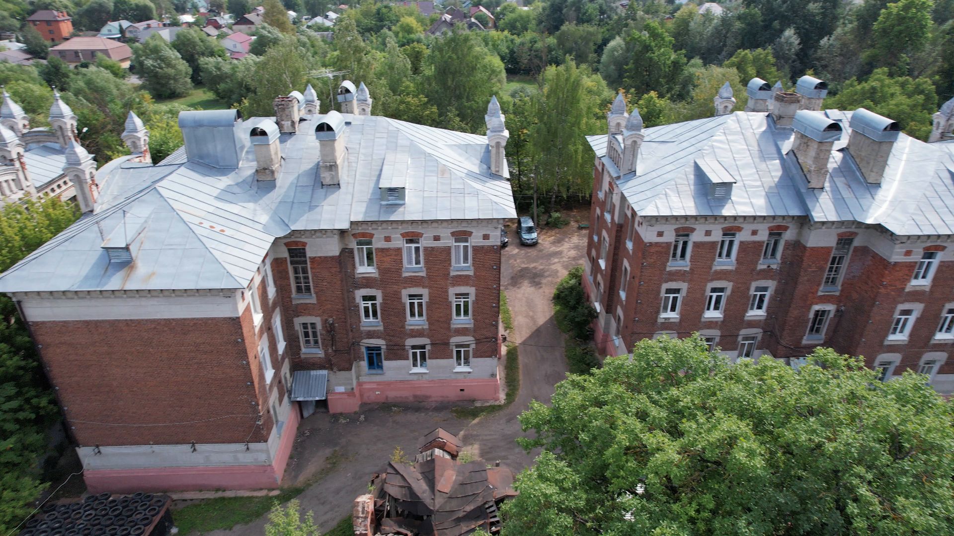 видео с коптера, егорьевск, архитектура,