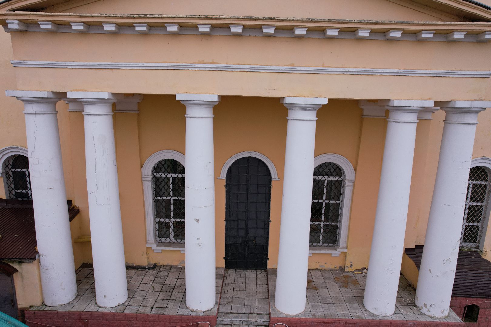 видео с коптера, кашира, храм, культура,