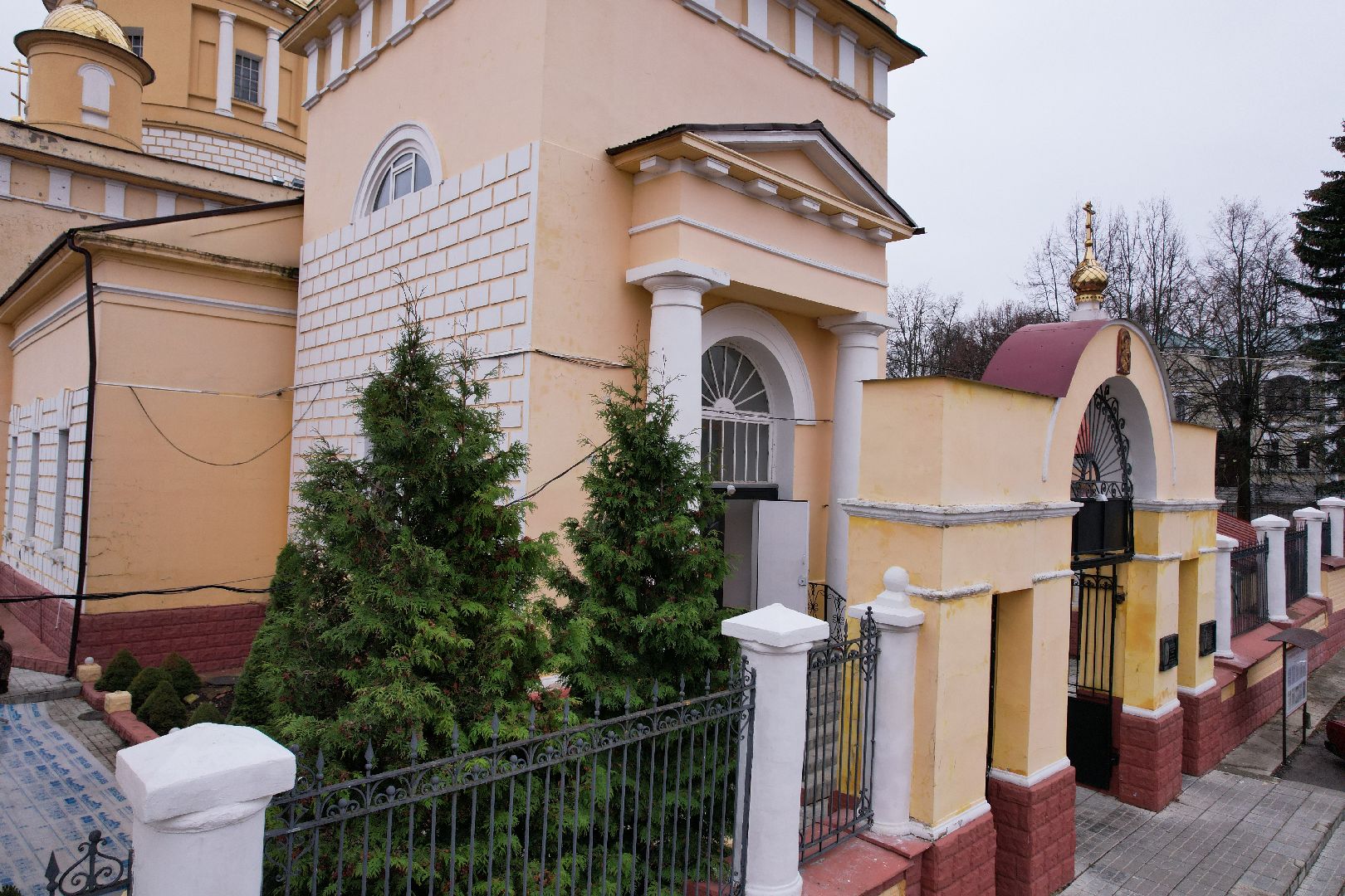 видео с коптера, кашира, храм, культура,