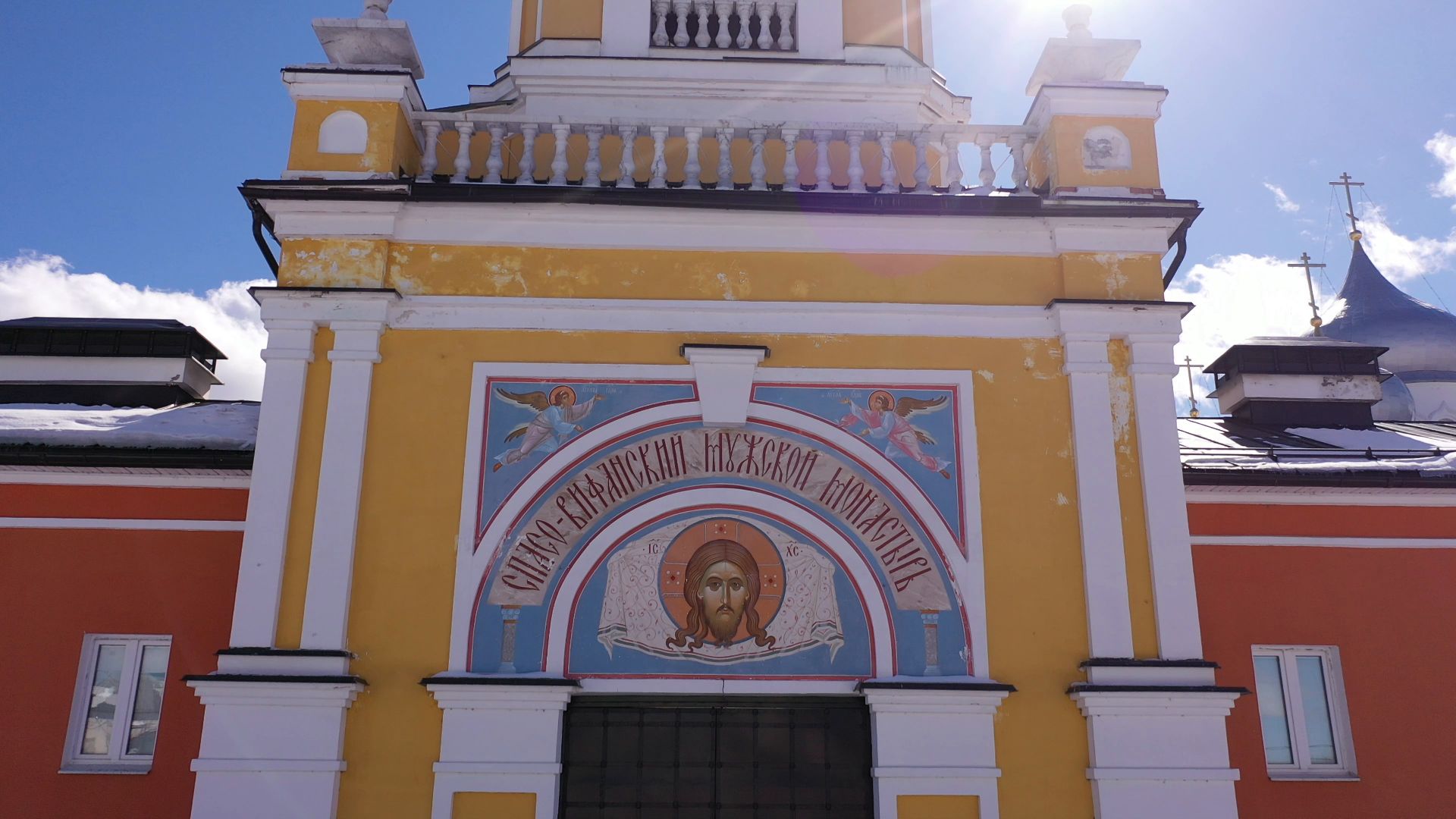 видео с коптера, сергиев посад, монастырь, культура,