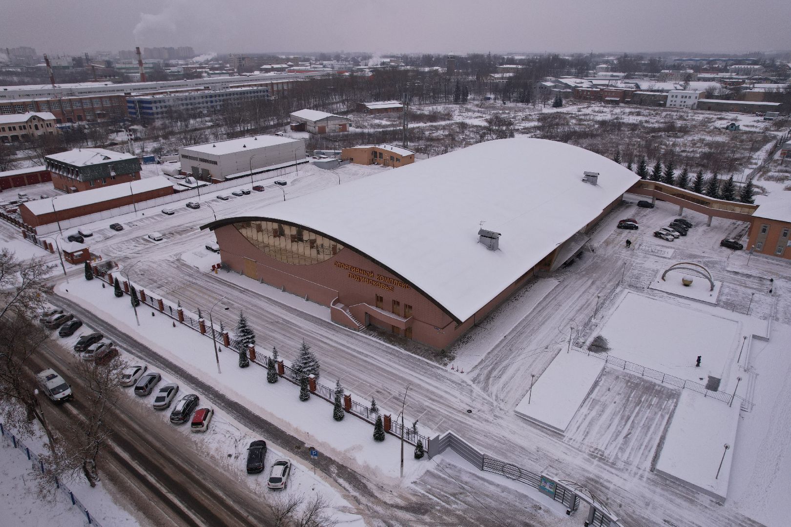 видео с коптера, щёлково, строительство, спорт,