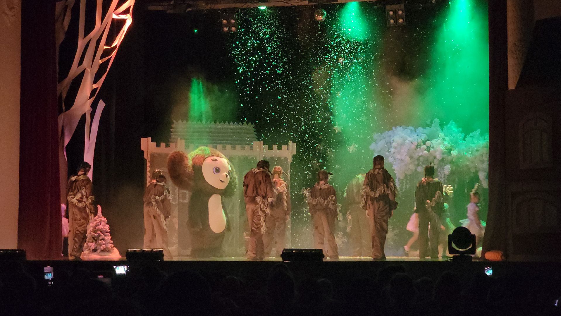 кашира, новогодняя сказка, спектакль, Таинственный лес или в поисках Чебурашки, фантазия, арт-вахта, дк им ленина, новый год,