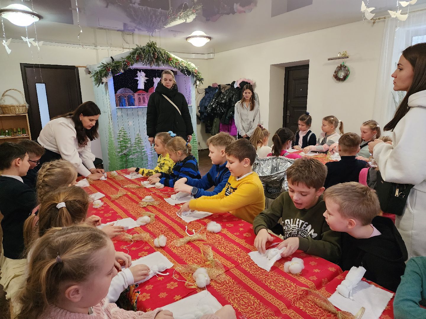 пушкино, рождество, дети, программа, веселые старты, спектакль,