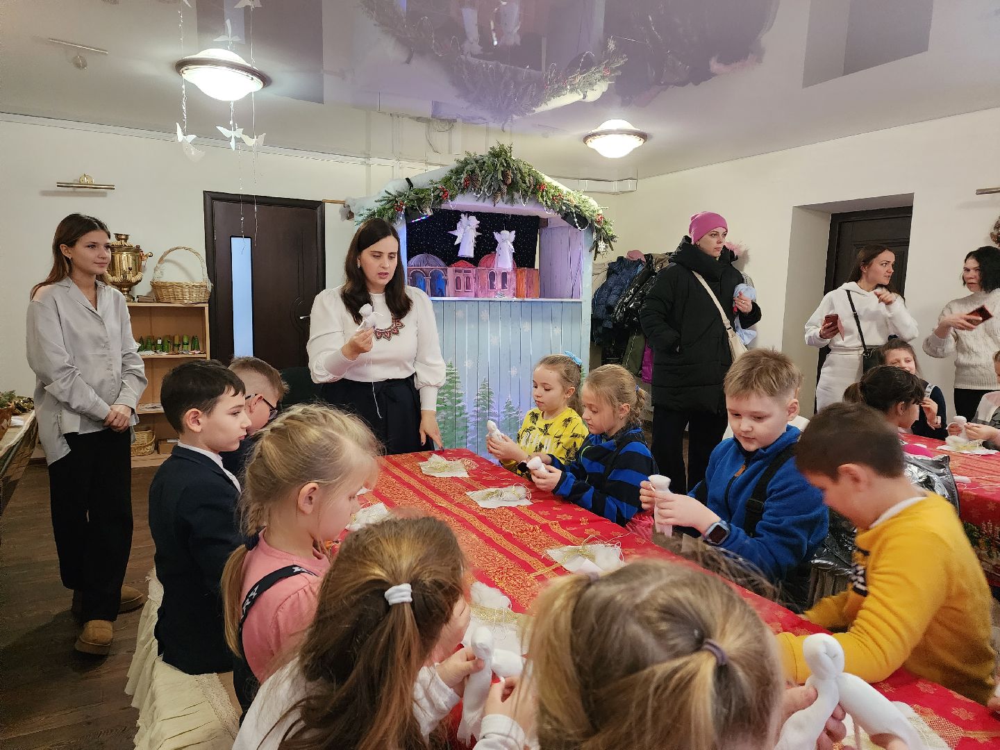 пушкино, рождество, дети, программа, веселые старты, спектакль,