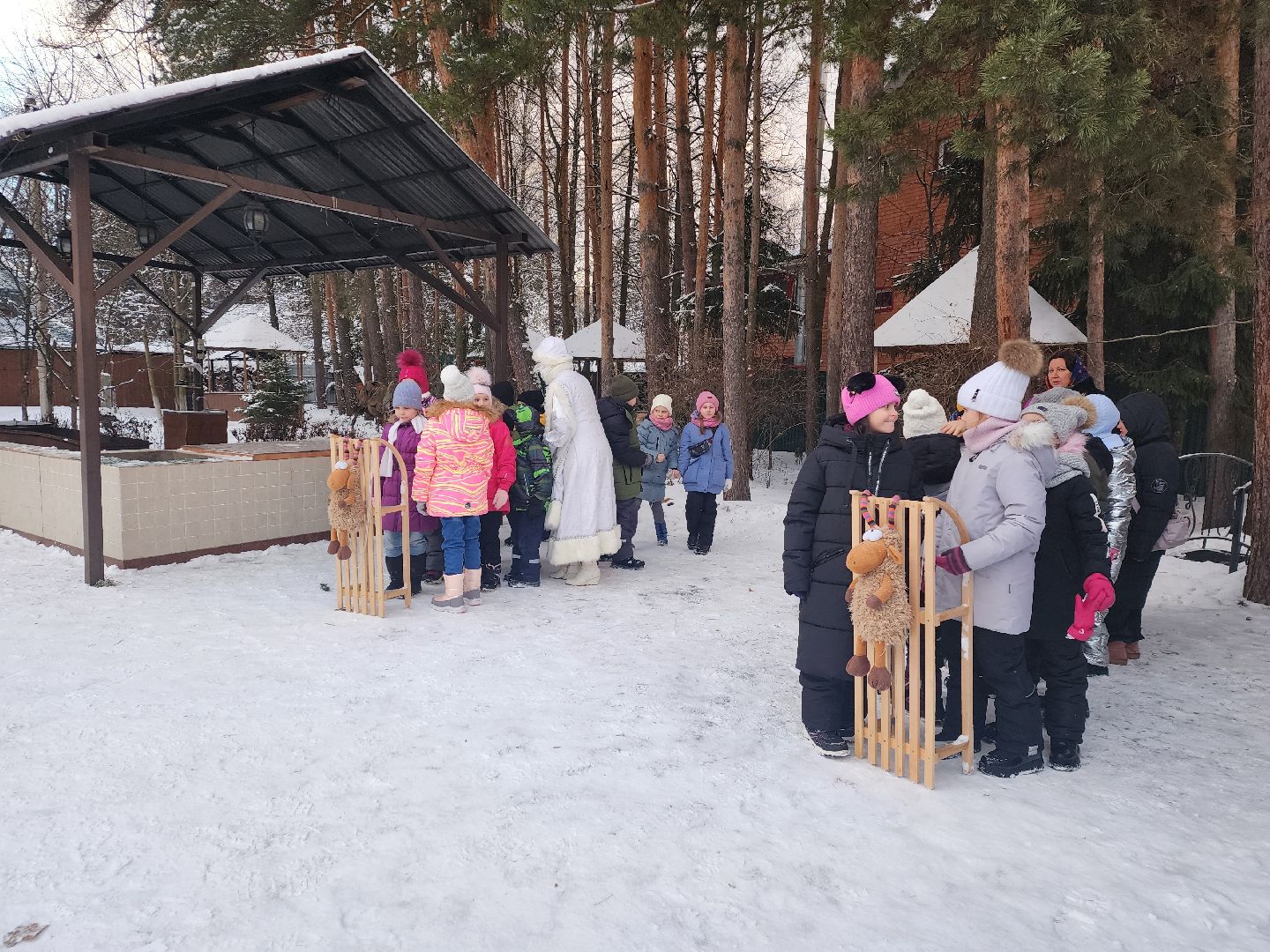 пушкино, рождество, дети, программа, веселые старты, спектакль,