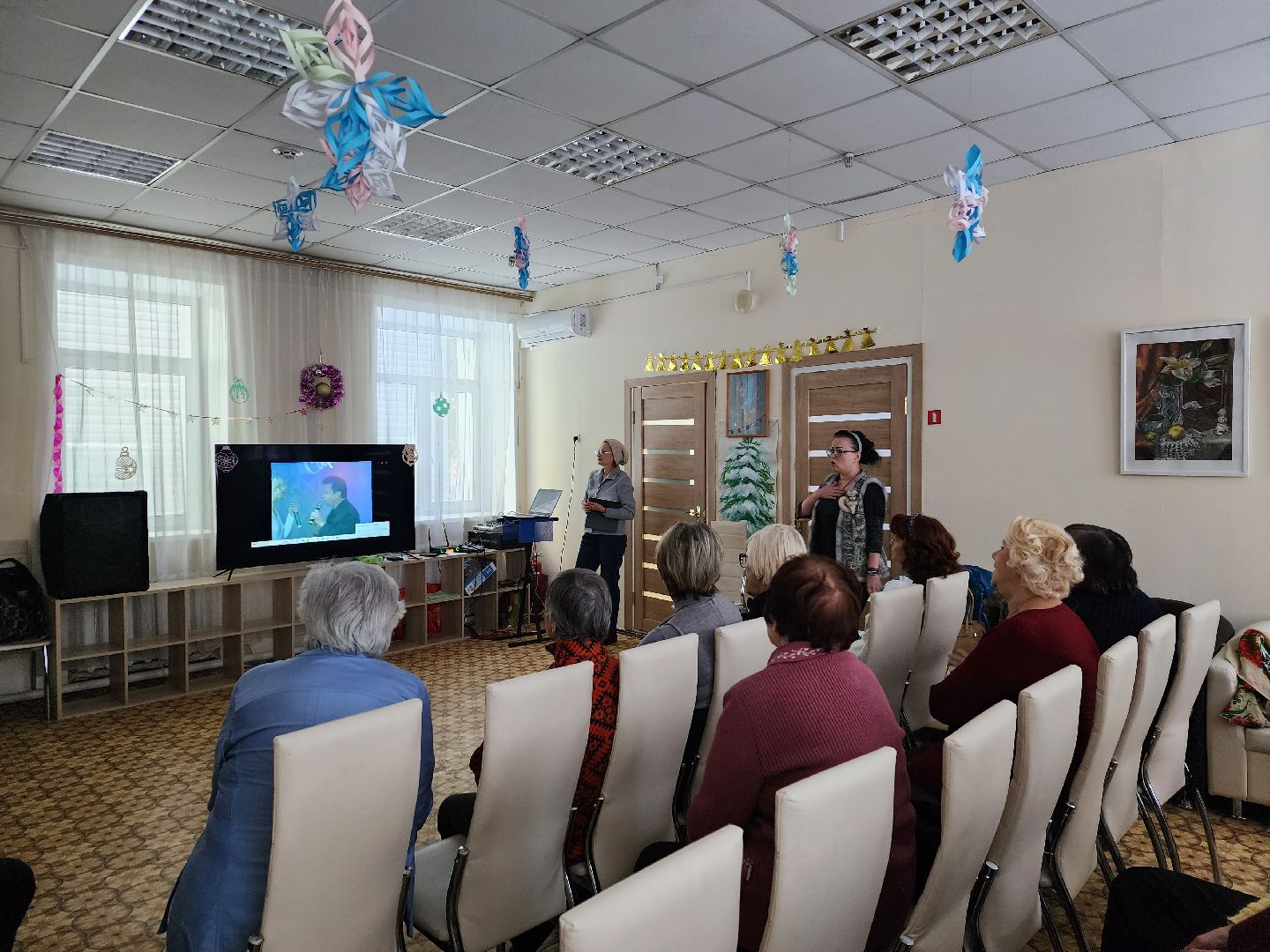 пушкино, активное долголетие, зимние традиции, праздничное настроение,