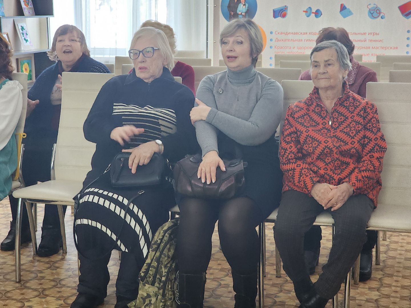 пушкино, активное долголетие, зимние традиции, праздничное настроение,