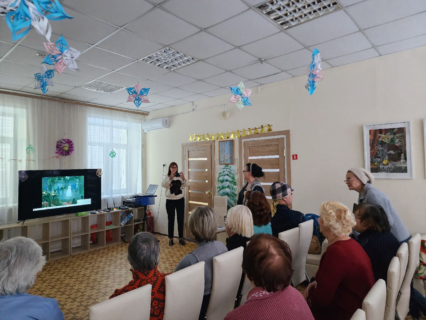 пушкино, активное долголетие, зимние традиции, праздничное настроение,