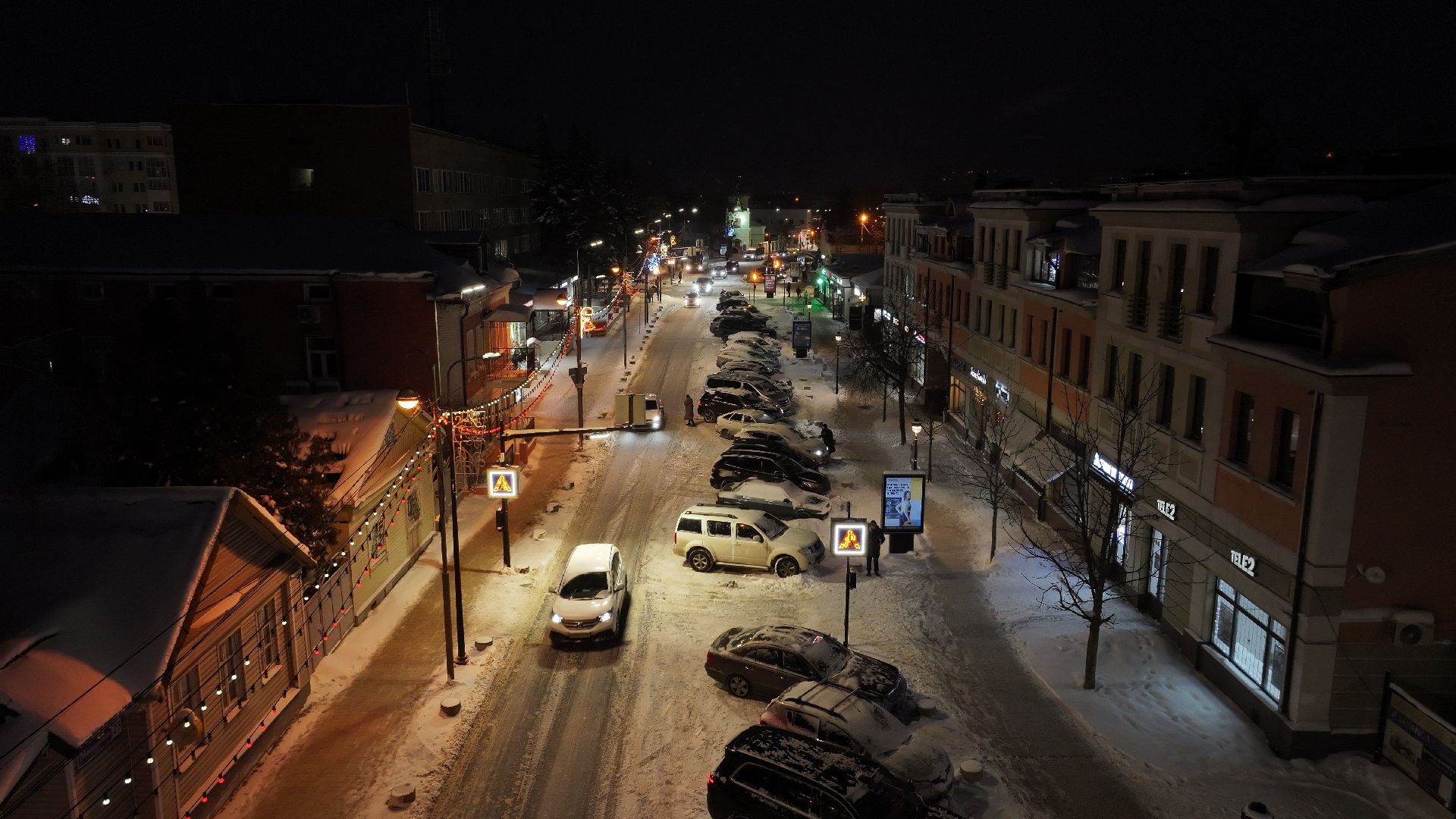 видео с коптера, звенигород, благоустройство,