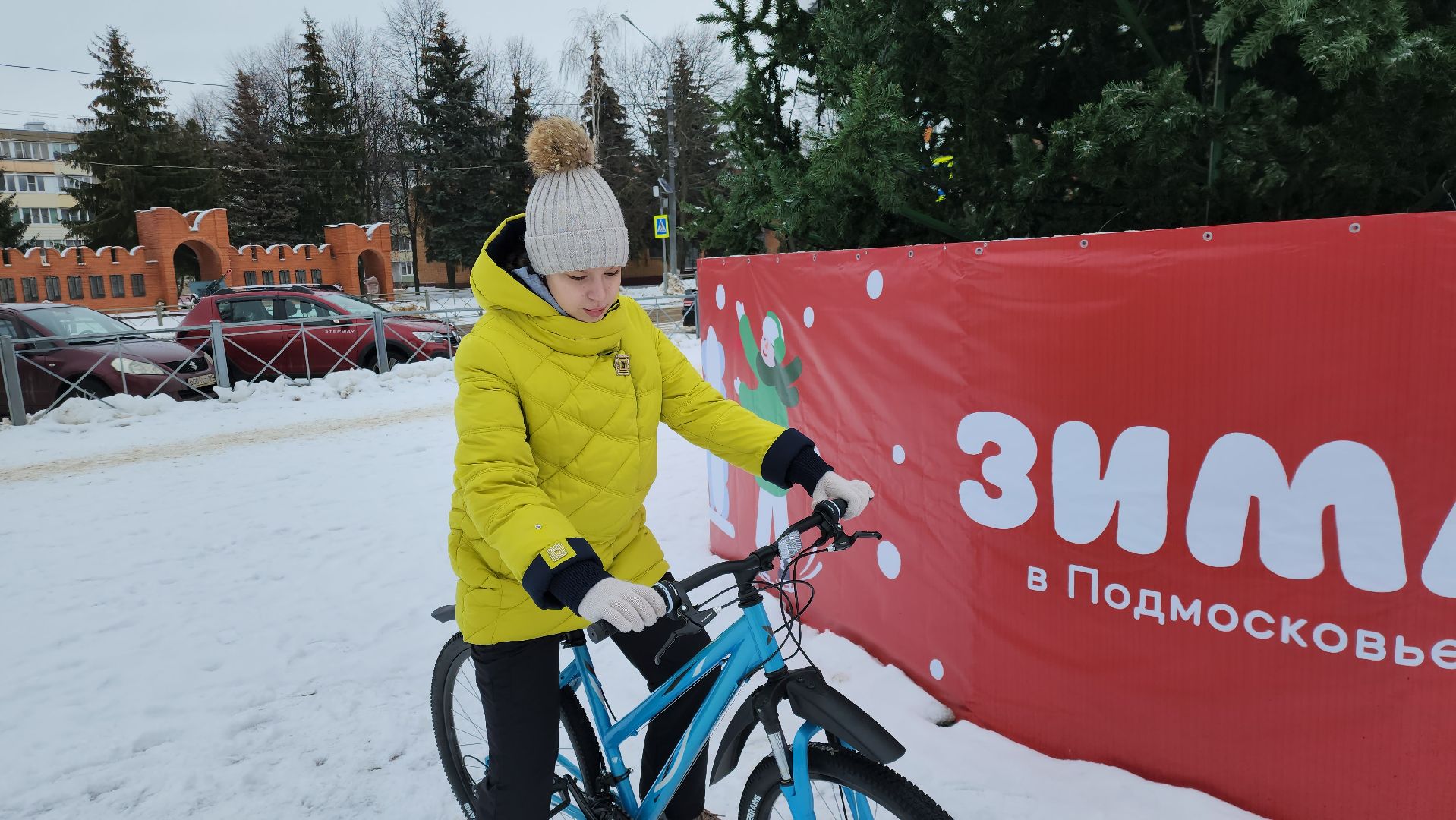 Серебряные Пруды, Елка желаний, Новый год, дети, особенные дети, губернатор Московской области, Андрей Воробьев, велосипед, мечта,