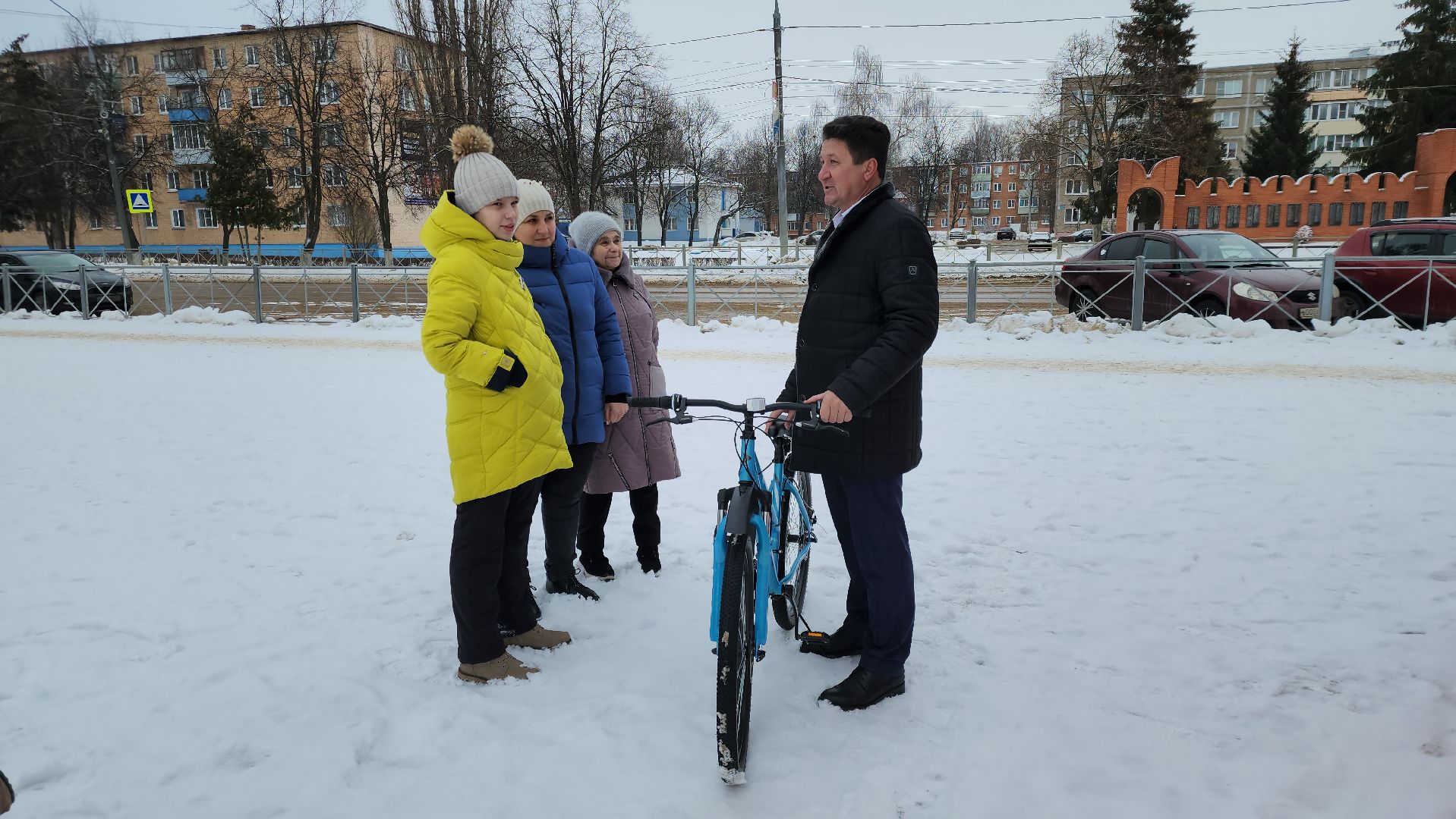 Серебряные Пруды, Елка желаний, Новый год, дети, особенные дети, губернатор Московской области, Андрей Воробьев, велосипед, мечта,
