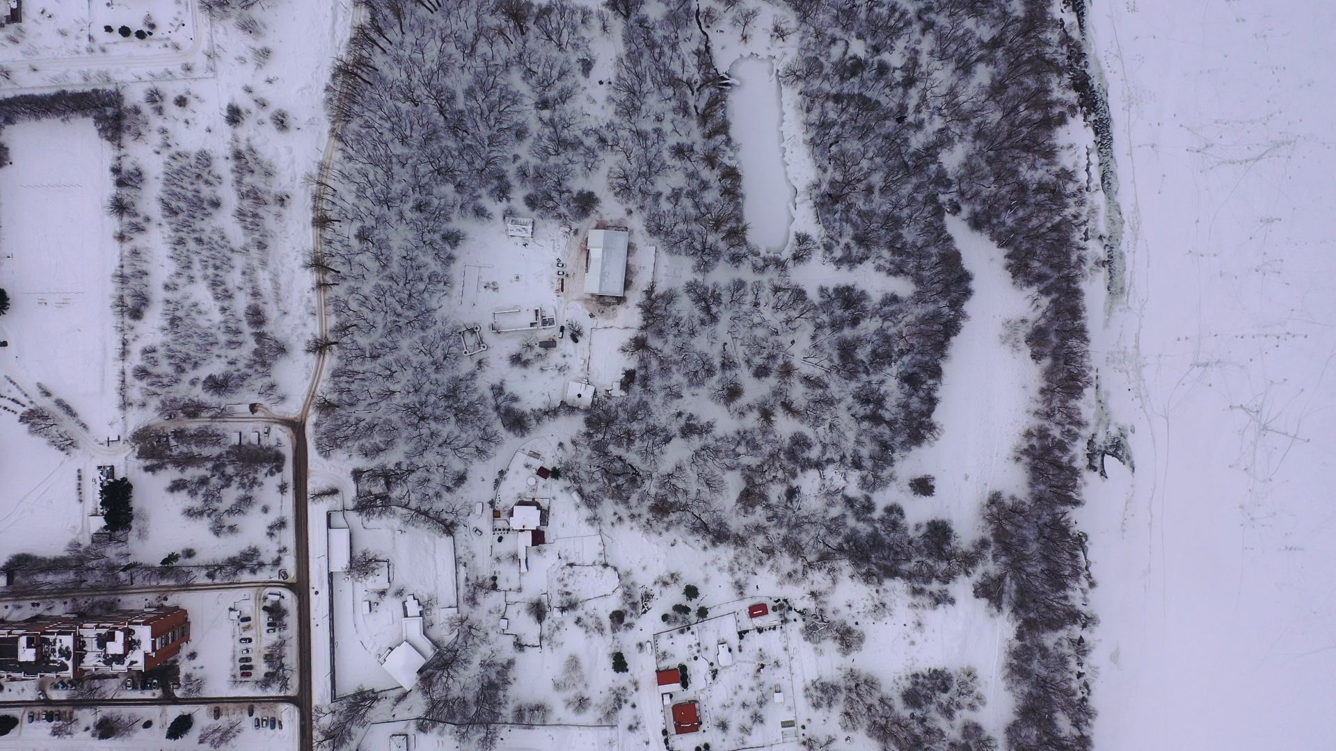 видео с коптера, пущино, усадьба, реставрация,