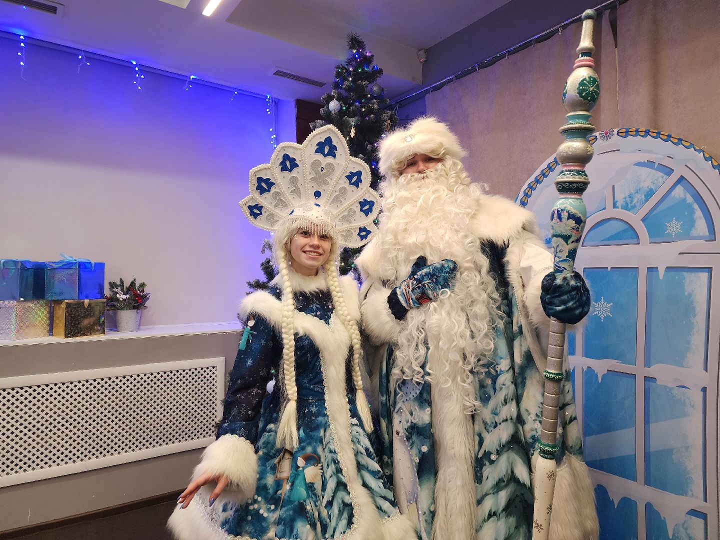 Новый год, новогодние каникулы, Дед Мороз и Снегурочка, Ногинск, Богородский городской округ,