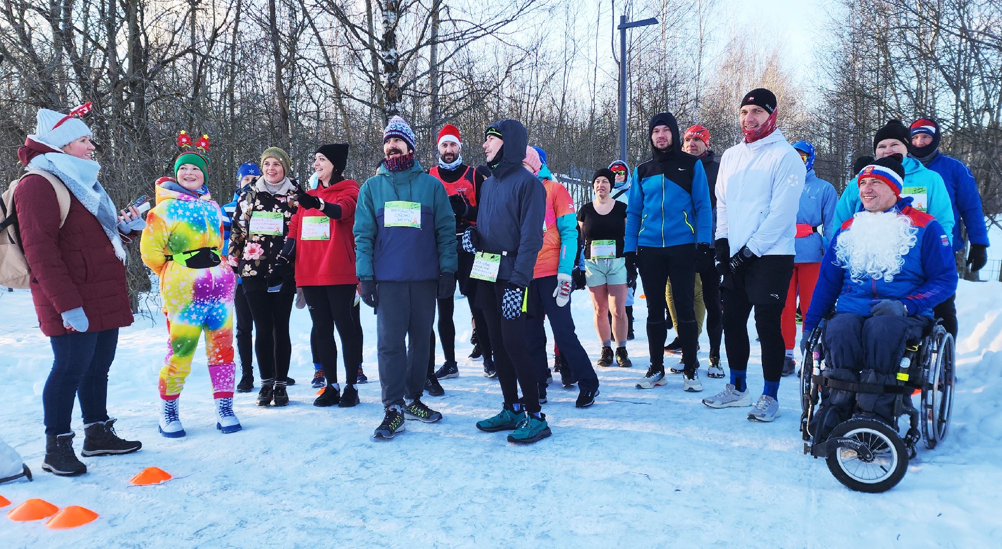 забег, пробежка, парк, зимний отдых, зимний сезон, зимний период, олимпийские звезды, паралимпийцы, паралимпийские игры, электросталь, мой город, новый год,