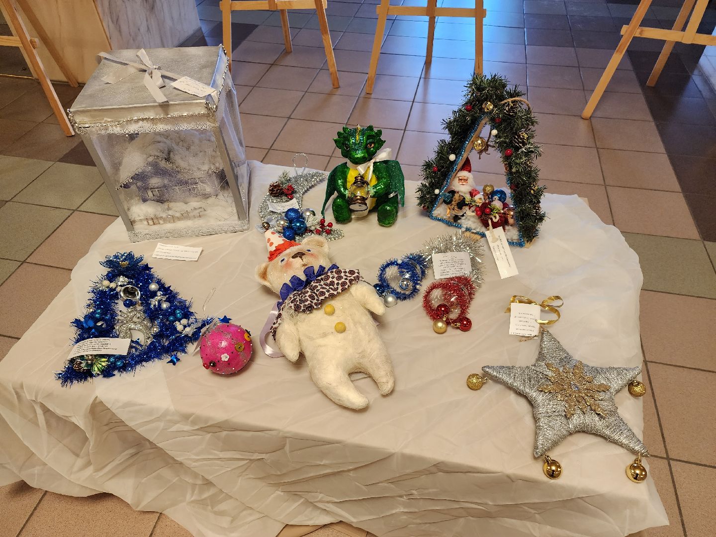Догопрудный, новый год, рождество, дк вперед, выставка, рождественское чудо, поделки, детское творчество,