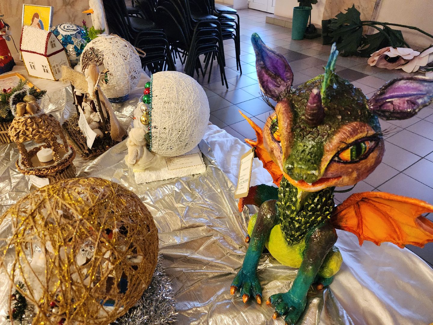 Догопрудный, новый год, рождество, дк вперед, выставка, рождественское чудо, поделки, детское творчество,