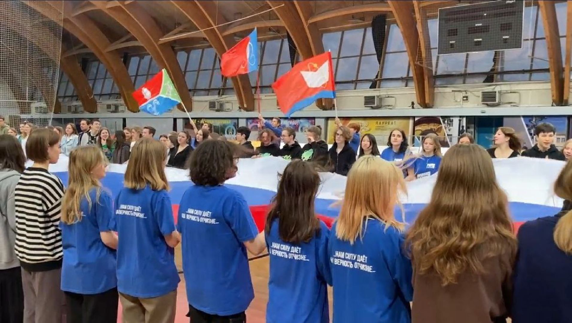 флешмоб, выборы 2024, Президент, молодая гвардия, лозунги,