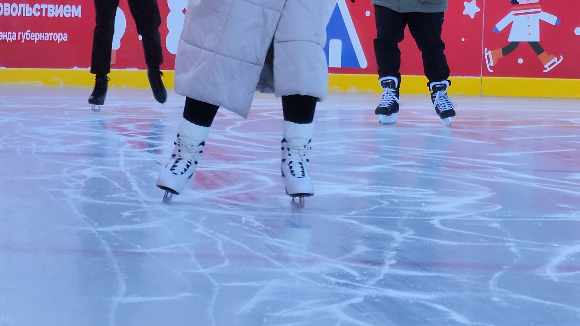 Одинцово, культура, туризм, зима в Подмосковье, каток, парк, лыжная трасса,