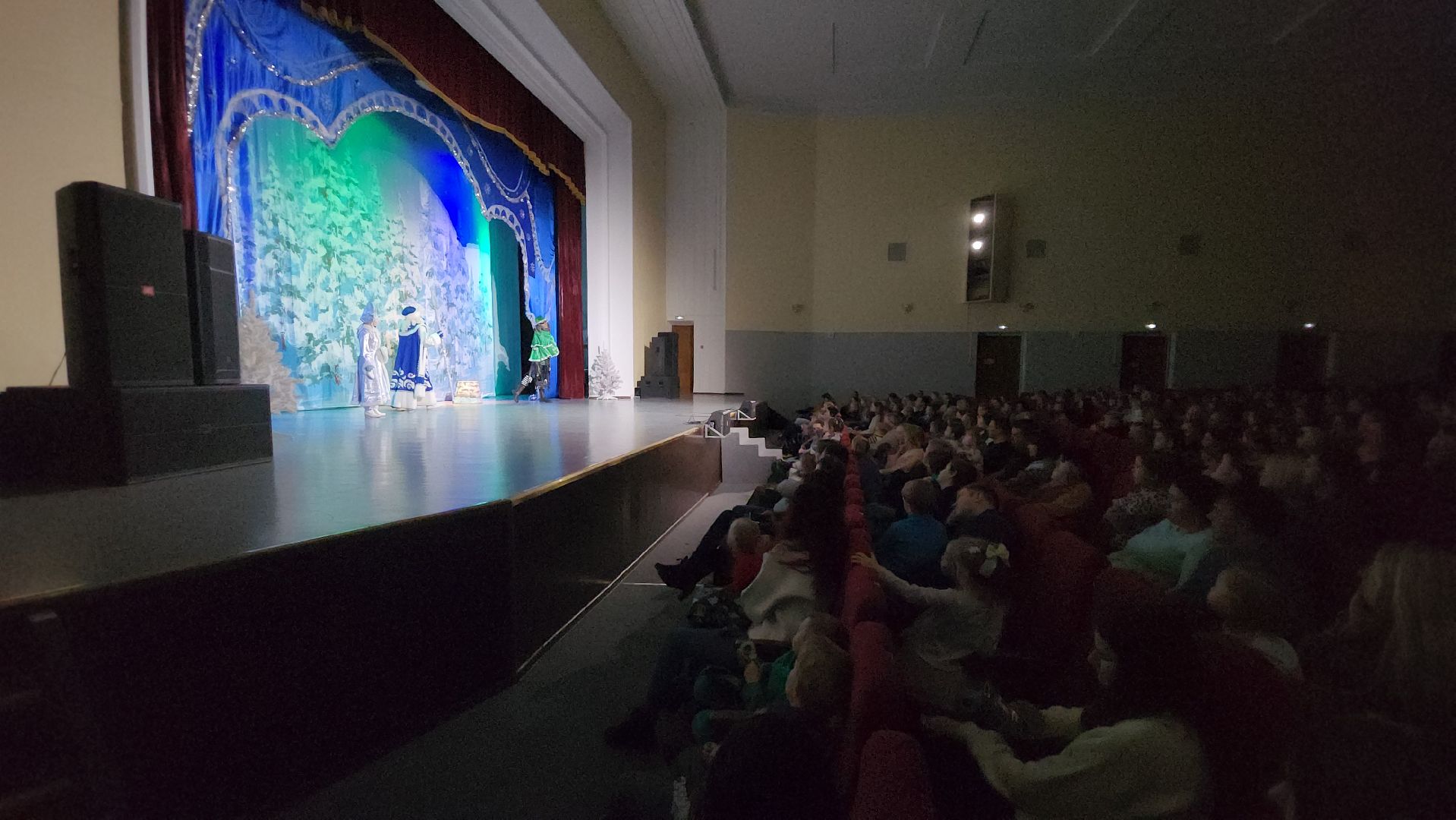 Егорьевск, Конина, ДК, Сказка, Новый год, спектакль, дети, баба Яга,