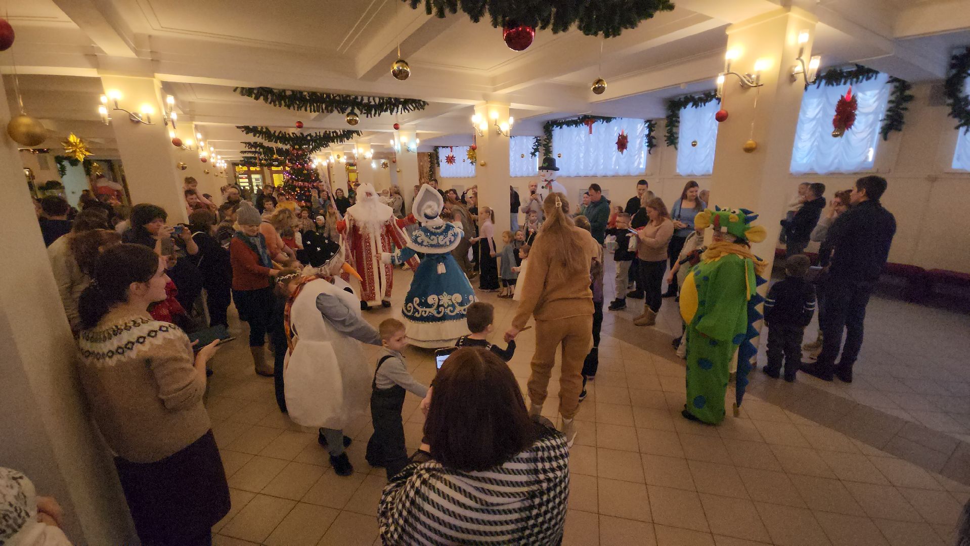 Егорьевск, Конина, ДК, Сказка, Новый год, спектакль, дети, баба Яга,