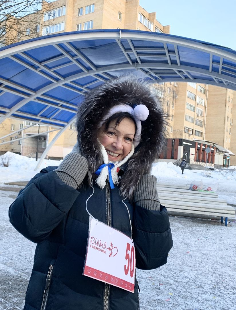 Балашиха, Подмосковье, Новогодний забег, Парк Заречная, Морозы,