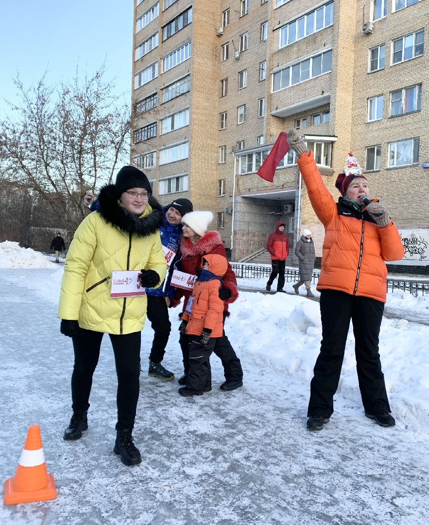 Балашиха, Подмосковье, Новогодний забег, Парк Заречная, Морозы,